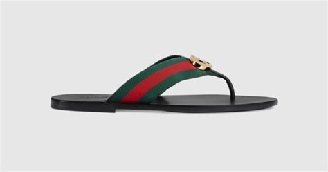 gucci infradito uomo pelle|Gucci.